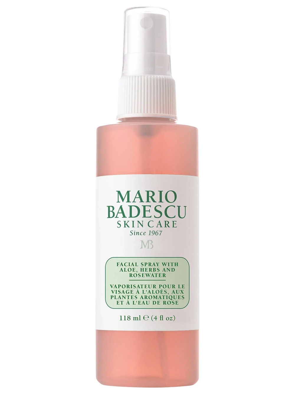 Mario Badescu Pink Facial Spray with Aloe & Rosewater